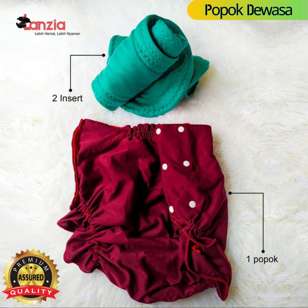 Clodi Popok Kain Pampers Lansia Dewasa Cuci Ulang LANZIA DIAPERS DEWASA MANULA IBU HAMIL STROKE