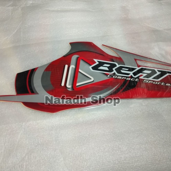 Murah HG00IB Stiker Striping Lis Body Beat Carbu Tahun 2010 Merah Full