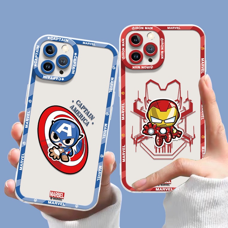 Soft Case Silikon TPU Transparan Untuk iPhone 14 13 12 Mini 11 Pro X XR XS Max SE 6 6S 7 8 Plus