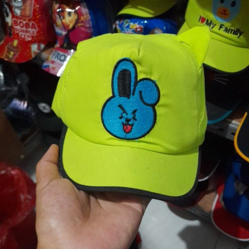 TOPI KARAKTER HEWAN/TOPI KARAKTER KUCING LUCU