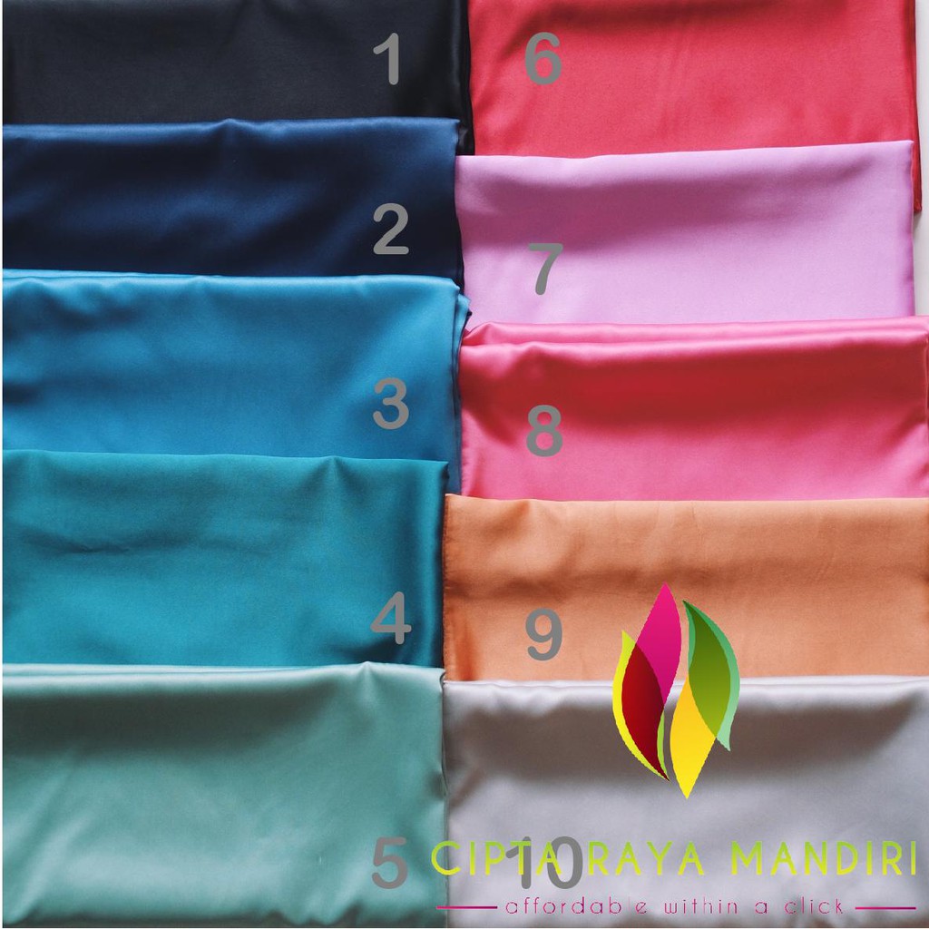 Hijab Premium Segi Empat Satin Silk - JADE