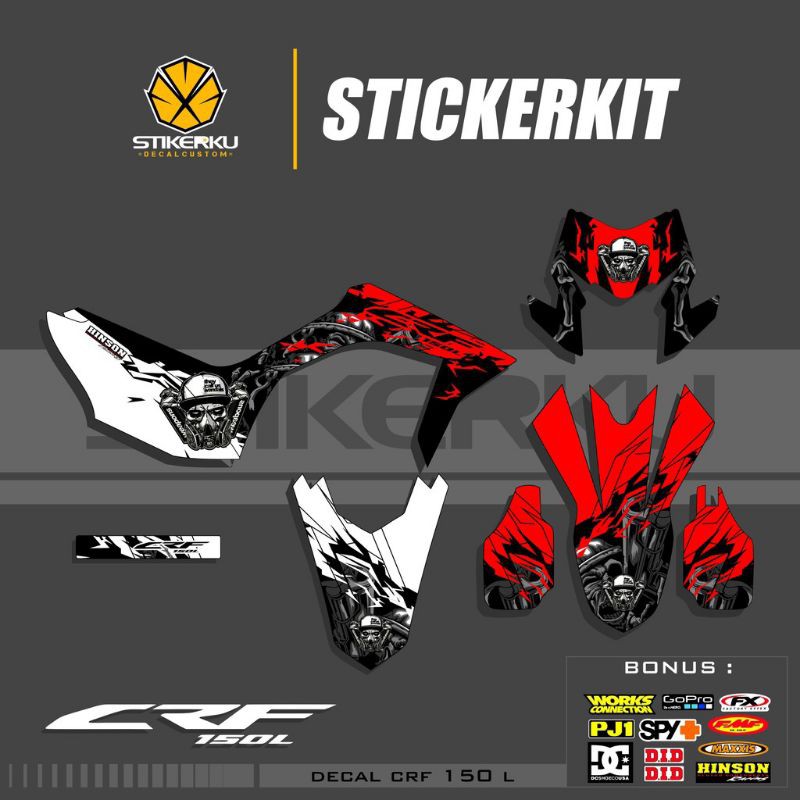 decal crf150 /decal crf / decal crf 150 sl