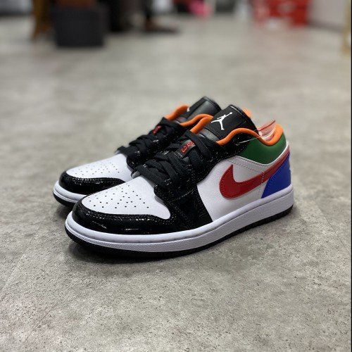 Air Jordan 1 Low Multi Color 100% Original BNIB - 37.5
