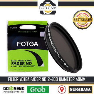 Filter ND 49mm Fotga Fader ND ND2-400 / Variable ND Slim Wide Band 49 mm