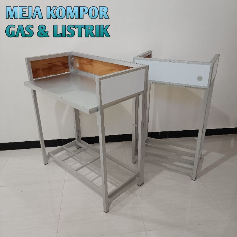 Jual Meja Kompor Lipat Dua Tungku Aluminium | Shopee Indonesia