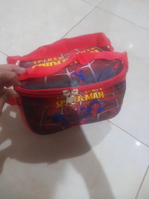 Tas Lunchbox Lunchbag Selempang Bekal Makan Anak Anak Aluminium Foil