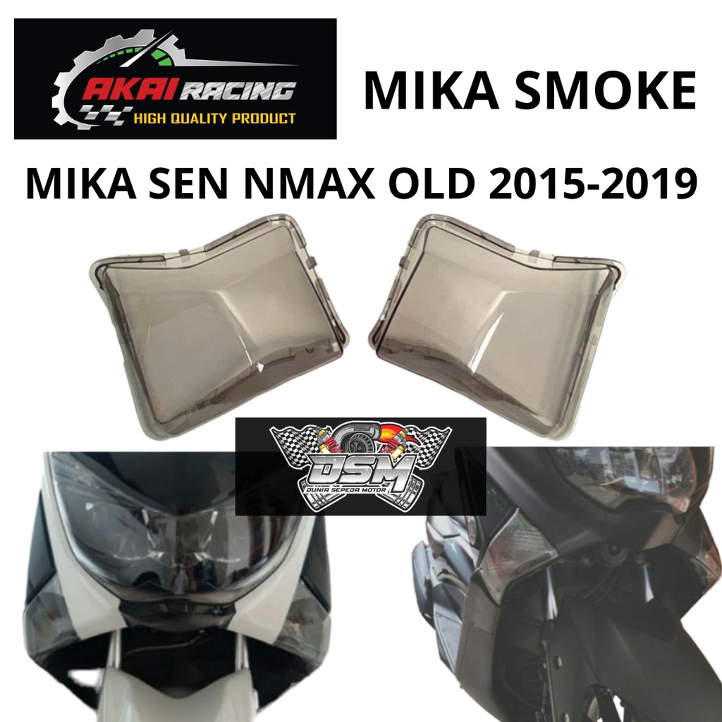 Mika Sen Nmax Mika Sein Smoke Nmax Old 2015-2019 Mika Lampu Sein Depan Nmax Old 2015-2019 Merk Akai Racing Original