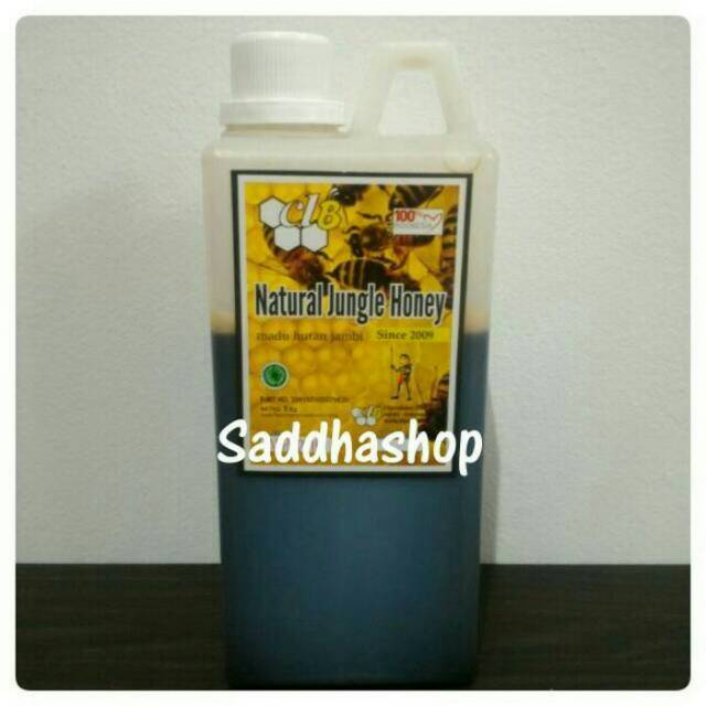

Madu Hitam Pahit Murni Madu Mentah Raw Honey Hutan Jambi Halal 1kg