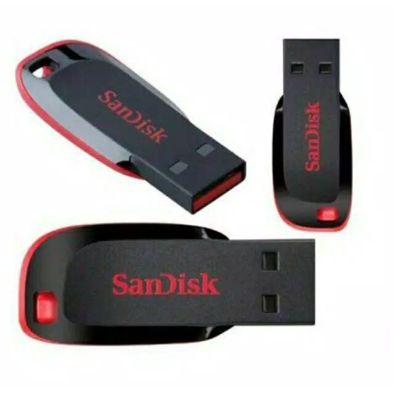 Flashdisk SanDisk 16GB USB 2.0 Cruzer Blade CZ50 - Garansi Resmi 3 Tahun