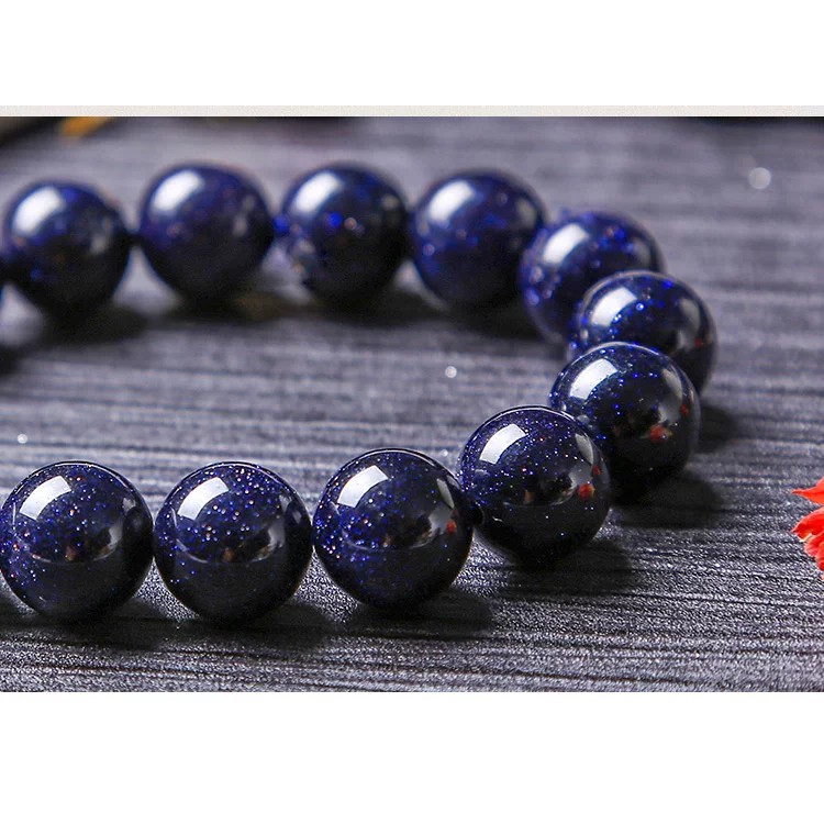 Gelang Pasir Emas Biru Bulat