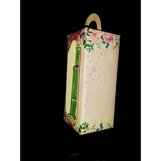 

Box souvenir botol 8x8x19 White Marble Ivory