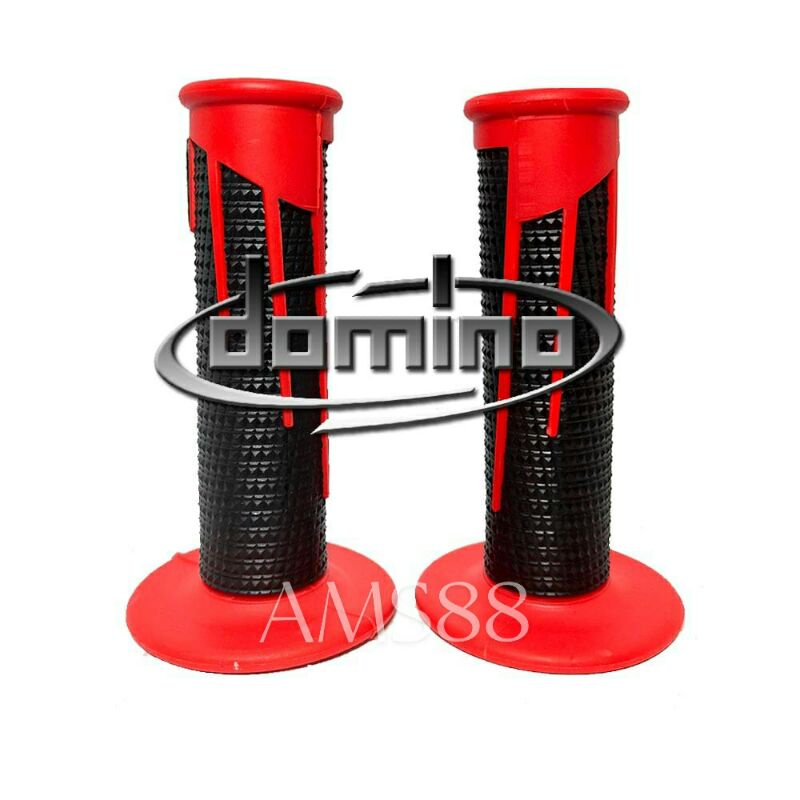 Grip Handgrip Domino Handfat Sarung Gas Domino New Variasi Motor Nmax Aerox Pcx Ninja R15 Vario Dll