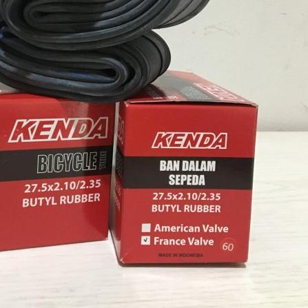 ❉ Ban Dalam Sepeda 27.5 x1.25 1.5 1.75 2.10 2.35 KENDA Kecil Besar FV AV - 1.25 - 1.5 AV ✈