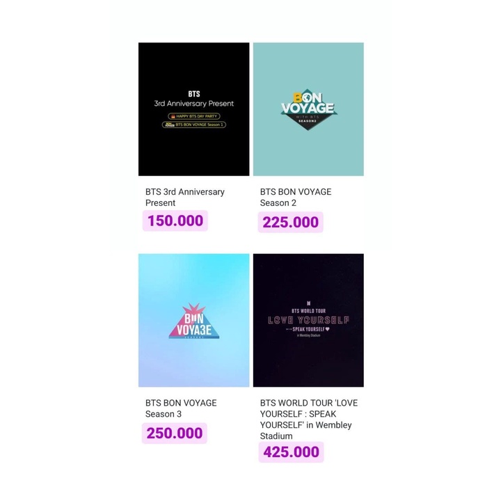 BTS VOD - BTS MEMORY LANE - BTS WEVERSE - VOD ONLY - JASA CHECK OUT WEVERSE SHOP