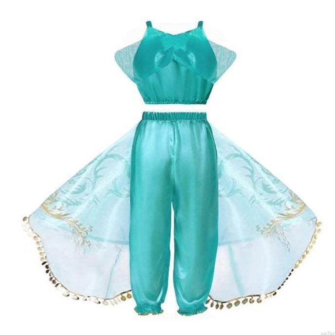 Jual Kostum Princess Jasmine Anak Hadiah Ulang Tahun Anak Gaun Princess ...