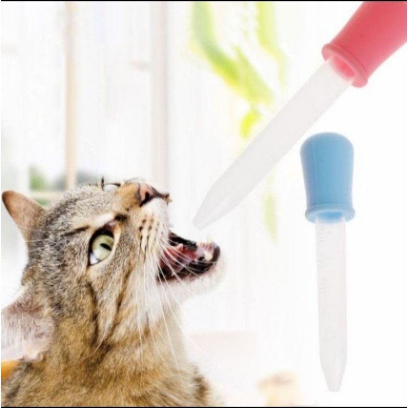 Pipet Makan & Minuman Susu Ukuran 5 Ml Kucing Anjing - Pipet Fk - 15