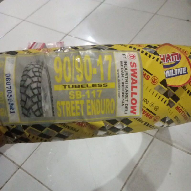 ban luar swallow sb117 sb 117 street enduro 90 90 17 tubles
