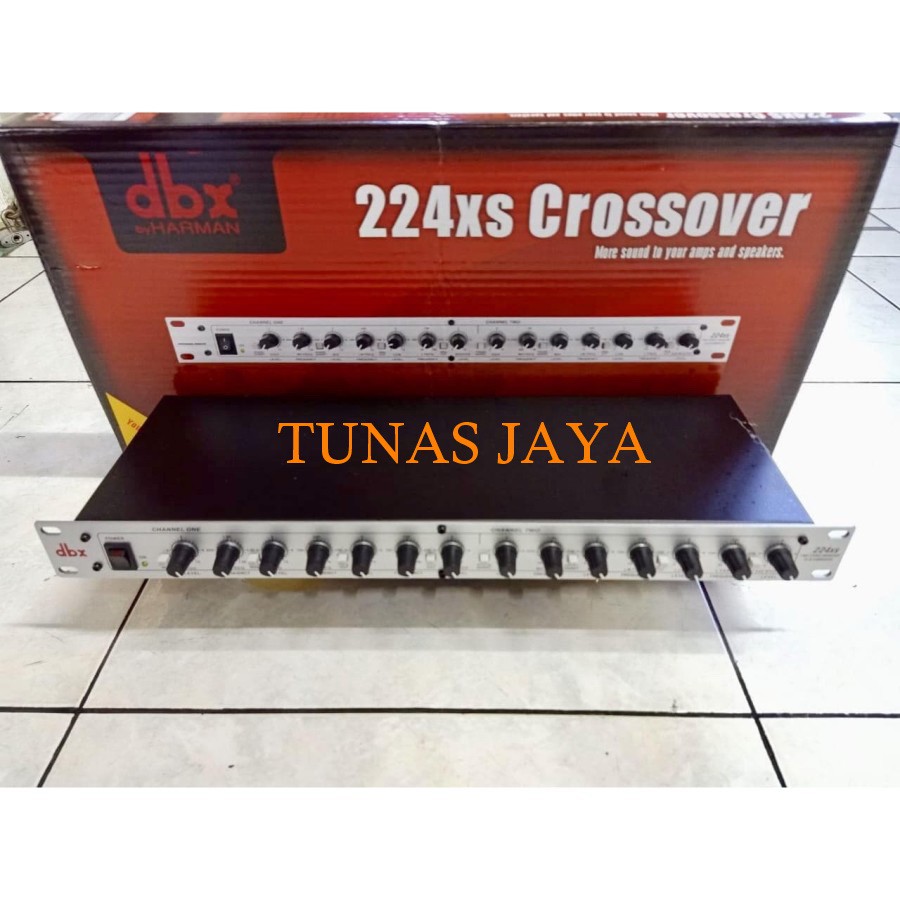 Crossover  DBX 224XS 4way Grade super plus subwoofer DBX224 XS