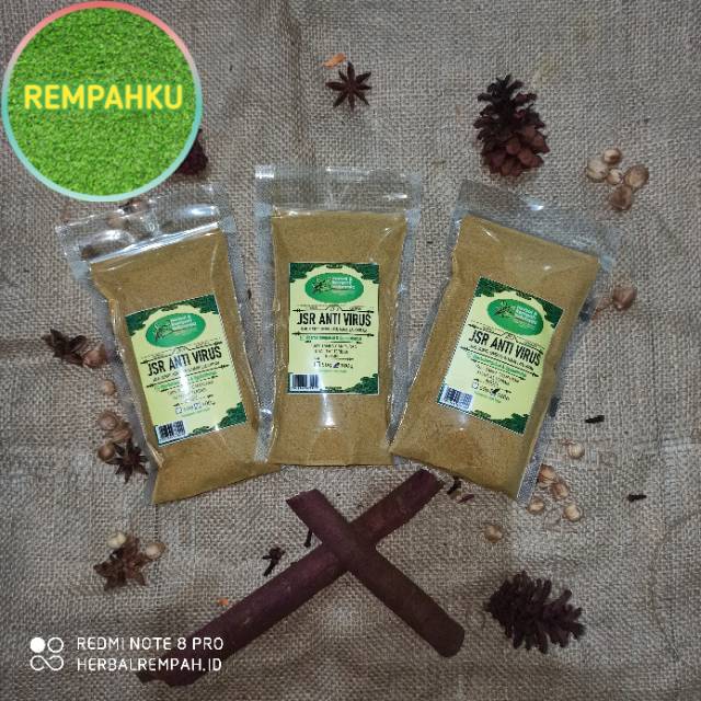 

50 Gram JSR ANTI VIRUS FLU, INFLUENZA, CORONA (12 penyajian) Mur