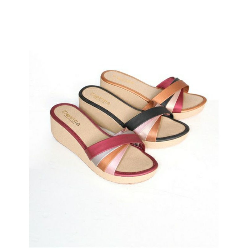 Sandal Wedges Sol Kokop Pelangi XYZ-01