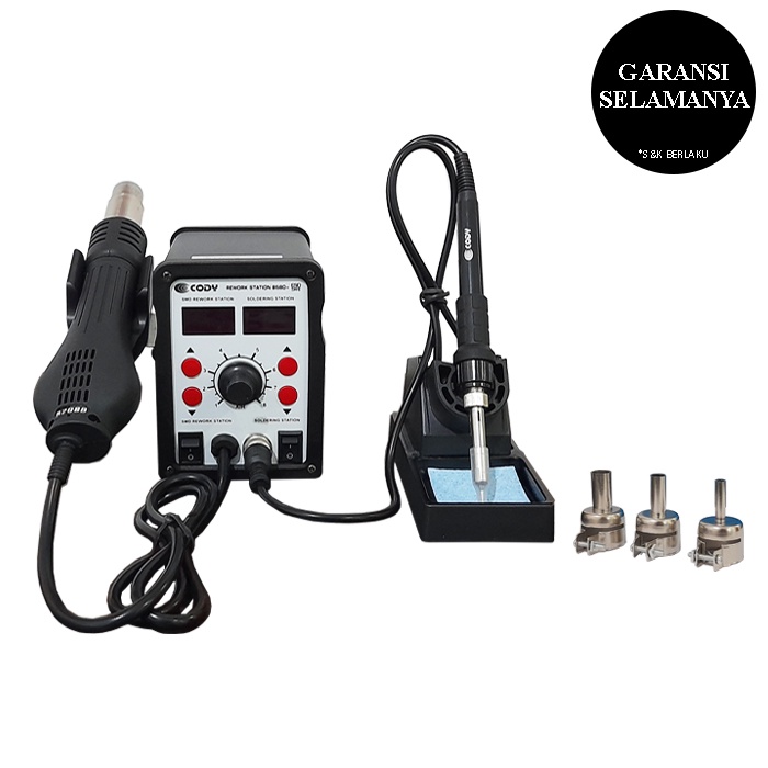 Solder Uap Digital CODY 858D+