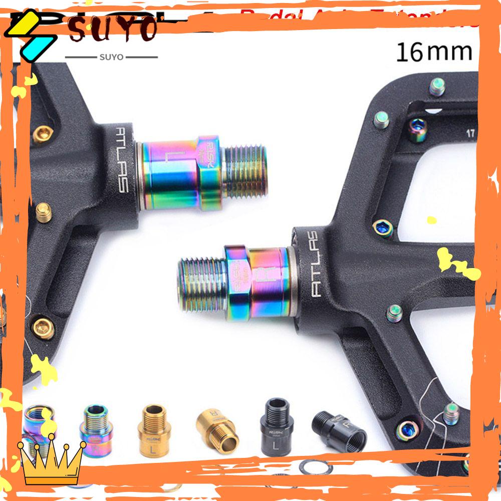 Suyo Baut Spacer Extender Pedal Sepeda Ultra Ringan