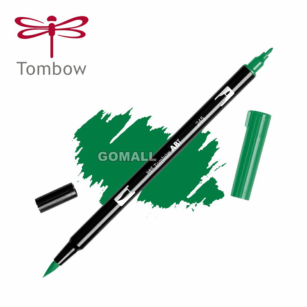 

Dual brush pen Tombow Art Marker ABT 245 Sap Green