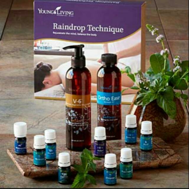 Raindrop set young living