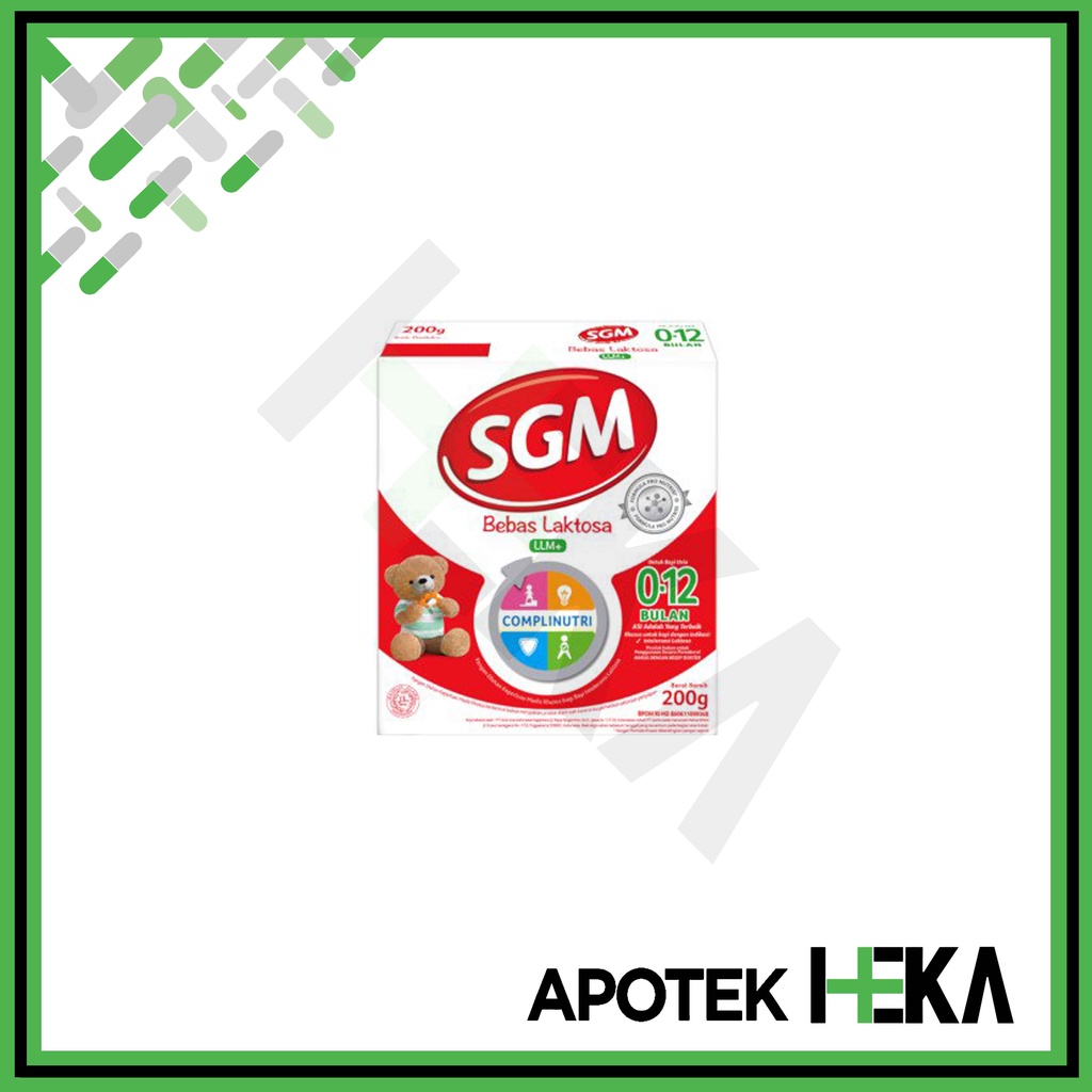 SGM LLM+ 200 g / 400 g - Susu Formula Bebas Laktosa (SEMARANG)