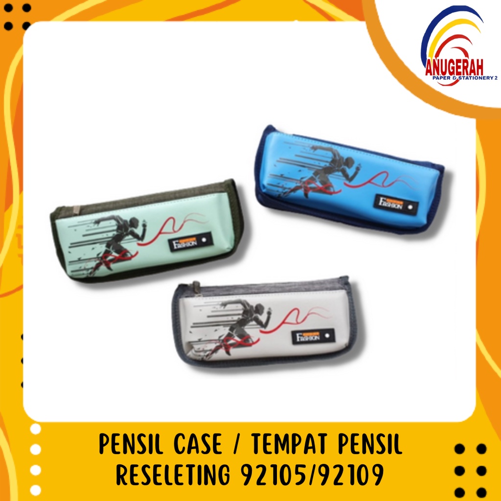 

PENSIL CASE / TEMPAT PENSIL RESELETING 92105/92109 (PCS)