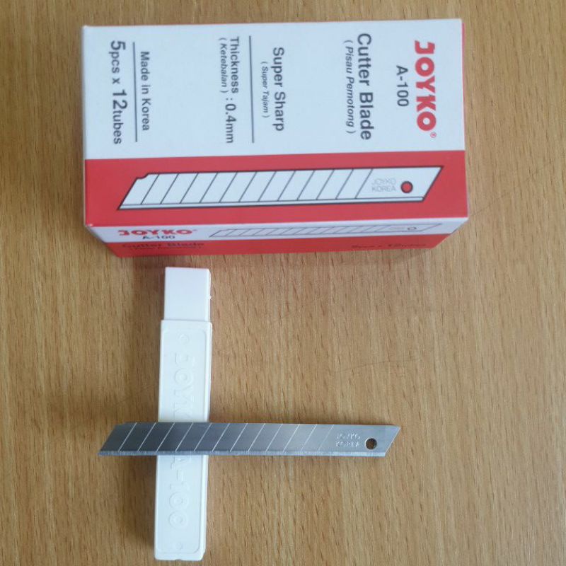 

ISI PISAU CUTTER KECIL JOYKO A-100