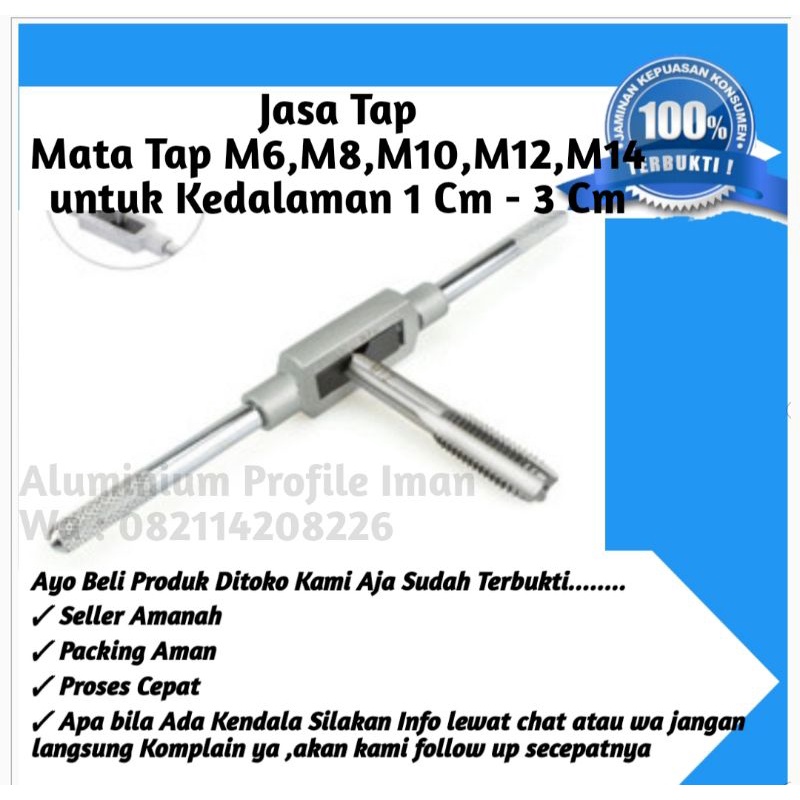 Tap ,untuk Mata Tap M6 ,M8 ,M10,M12,M14