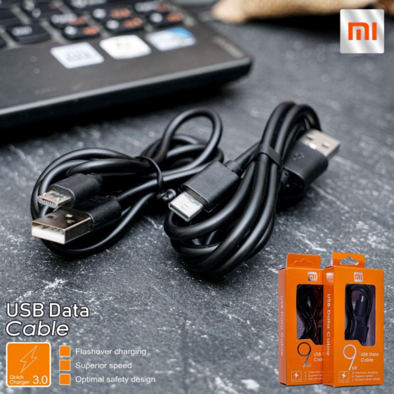 Kabel Data Micro USB Xiaomi / Kabel Charger casan Android Support semua merk Hp.