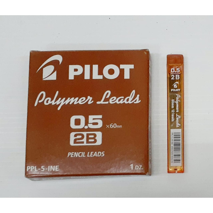 

ISI / REFILL PENSIL MEKANIK 2B PILOT POLYMER PPL-5 | 0.5 x 60mm