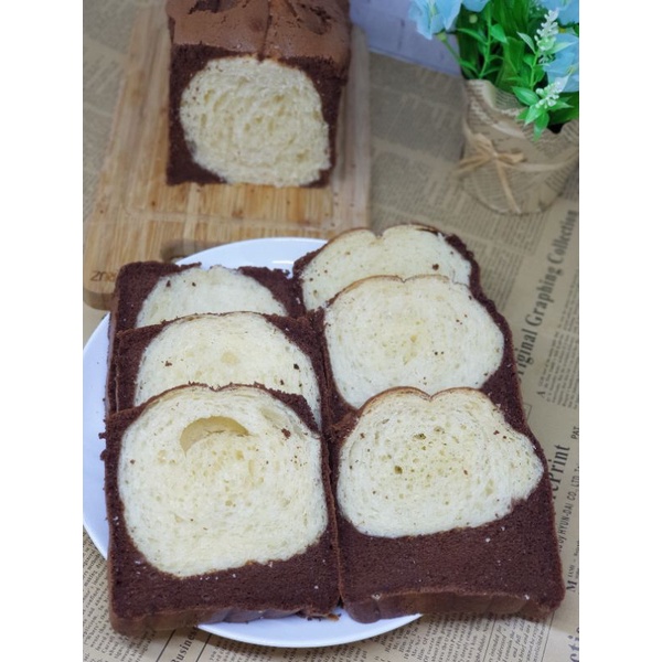 

Cake Bread Choco / Roti Bolu Coklat