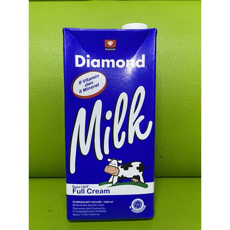 Diamond Susu UHT Full Cream 1 liter