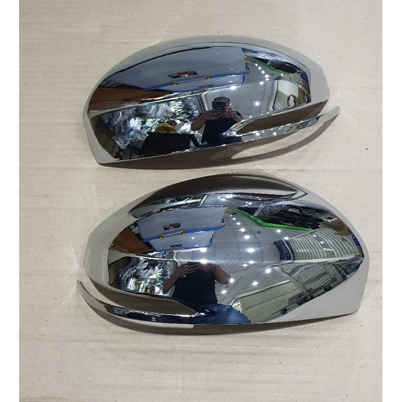 Cover spion chrome Grand jazz 2014 - 2021 dan BRV lama 2017 - 2021.