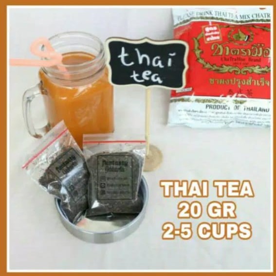 

REPACK THAI TEA THAILAND CHATRAMUE TESTER 20GRAM