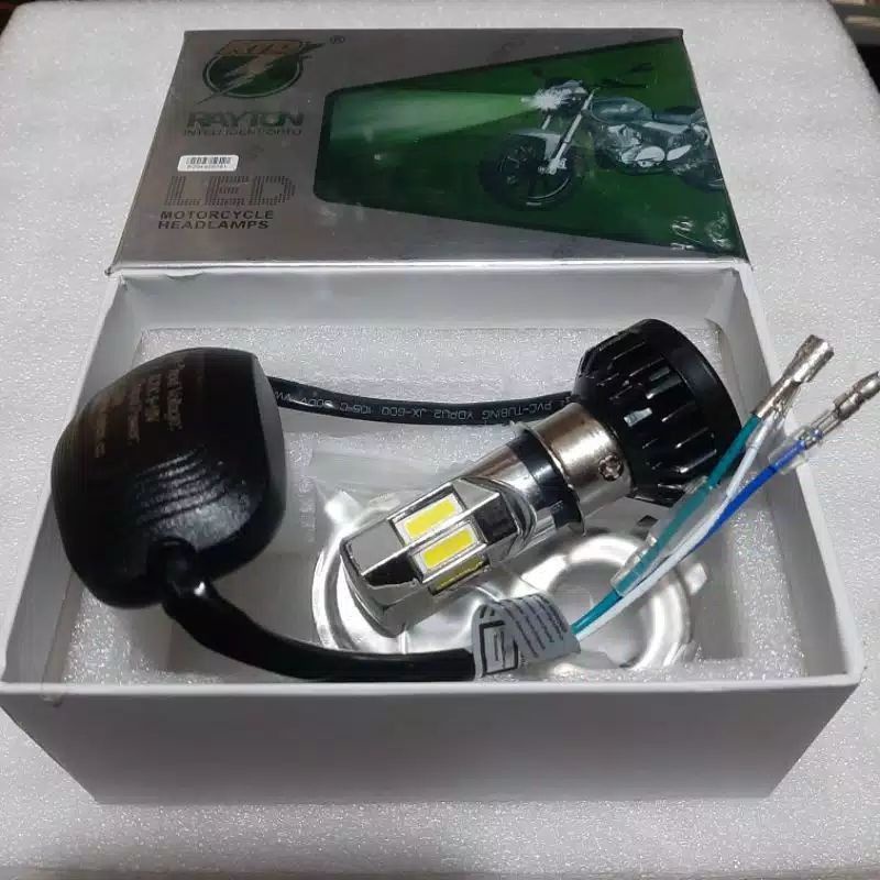 Lampu LED Motor 6 Sisi AC DC H6 35W RTD 6 Mata 100% ORI RTD
