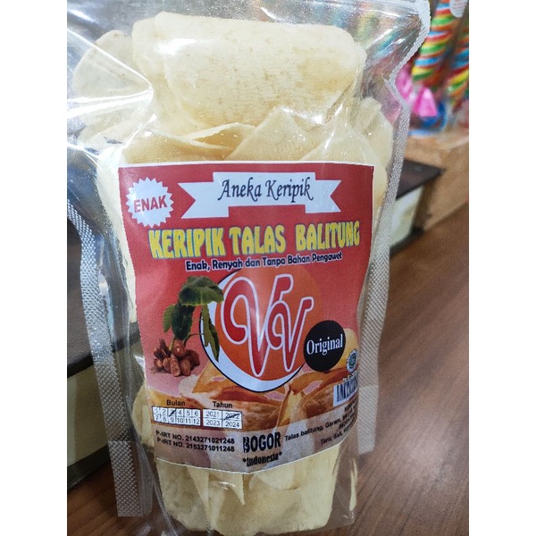 

Keripik Talas Balitung VV Bogor