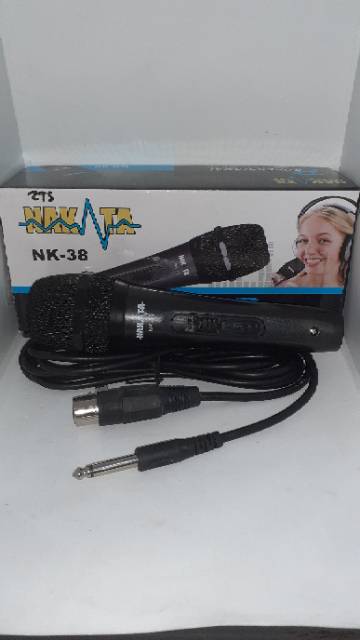 MIK NAKATA Original mik kabel mic cable profesional vocal audio karaoke musik