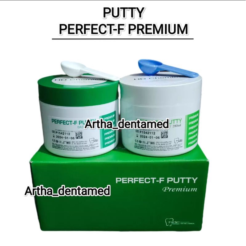 DENTAL PUTY / PUTTY PERFECT-F PREMIUM DOUBLE IMPRESSION MATERIAL