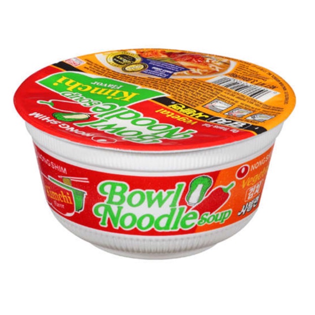 

Nongshim - Bowl Noodle Soup Kimchi Flavor - 86gr