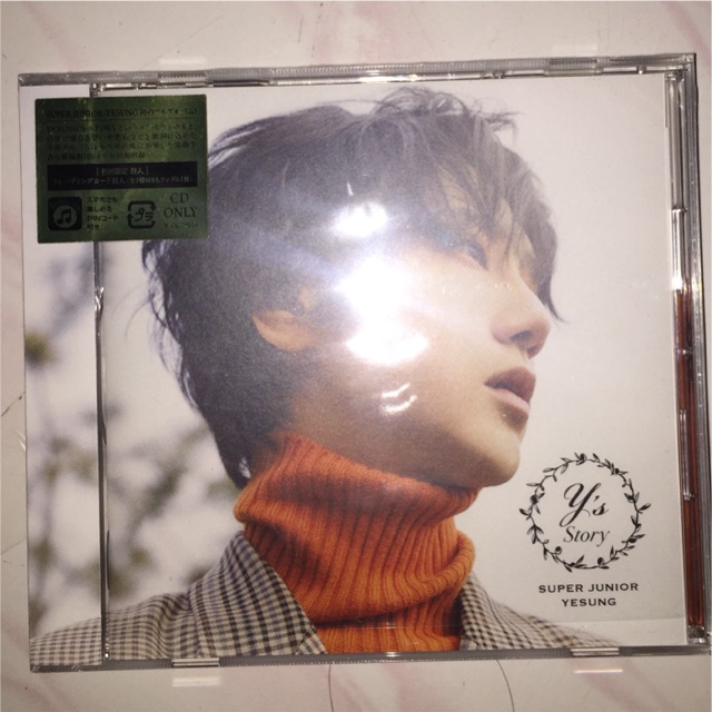Yesung Super Junior Japanese Album y’s Story