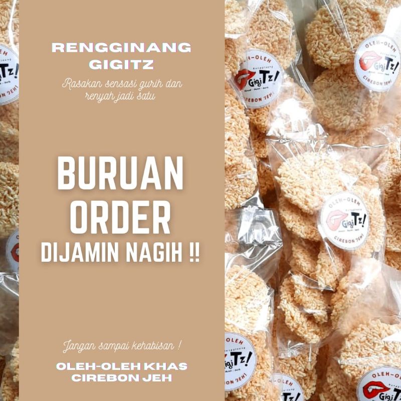 

Rengginang Gigitz Rasa Terasi