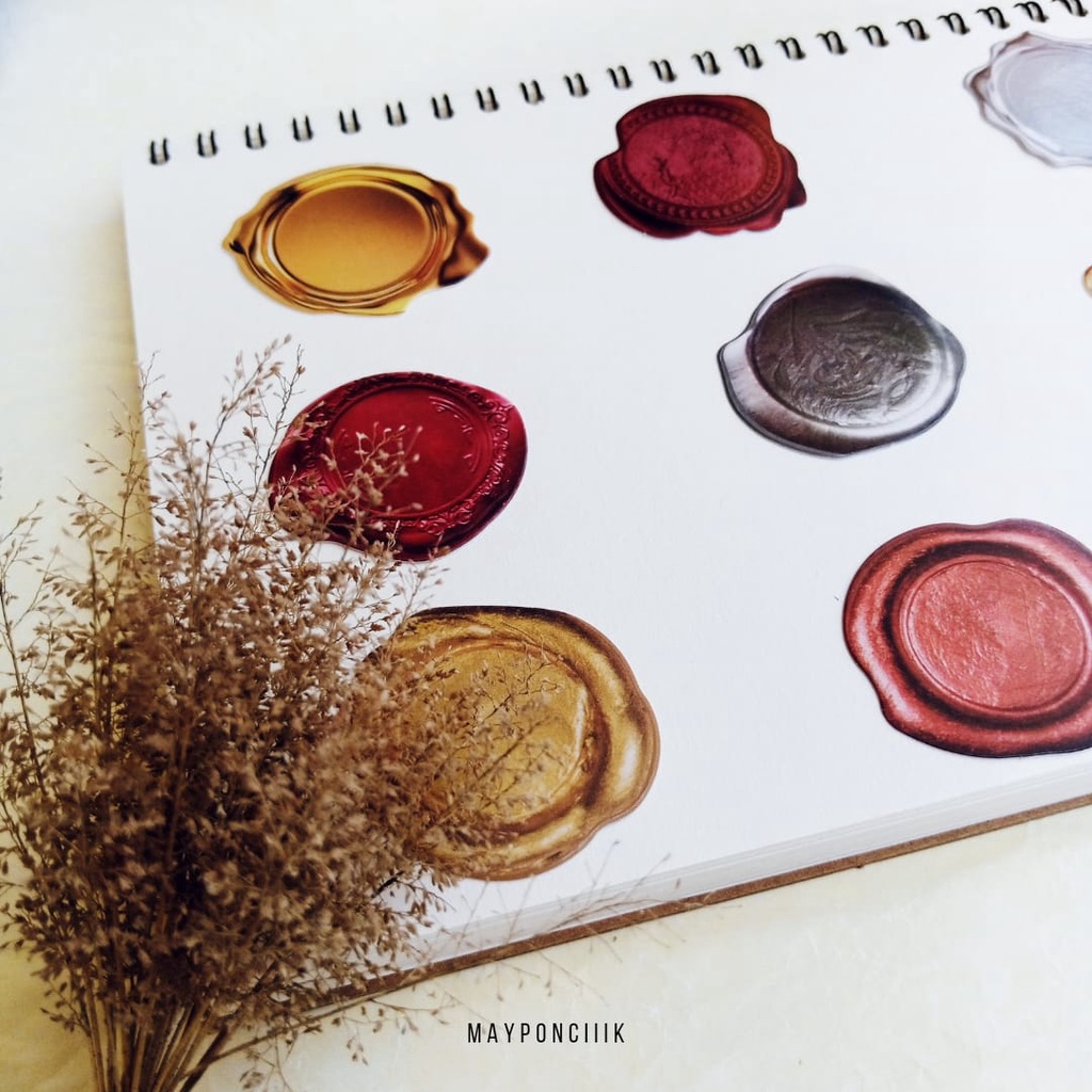 

Sticker Box Dekorasi Stamp Segel