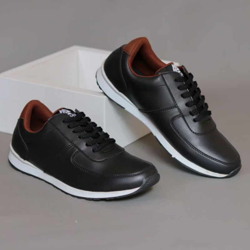 XSHOESBDG.ID x FREY Sepatu Casual Sneaker Pria Sepatu Pria Casual Sneakers Kulit Pu