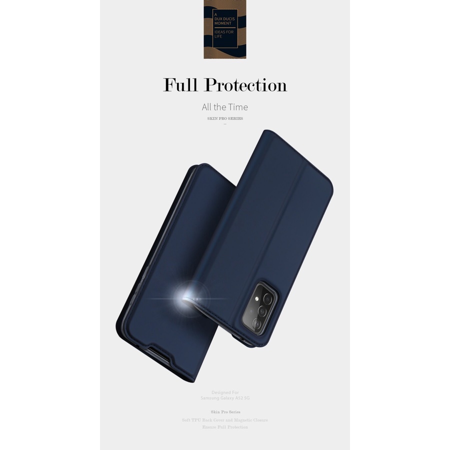 Casing Soft Case Flip Cover Dux Ducis Samsung Galaxy A52 A72 4G 5G
