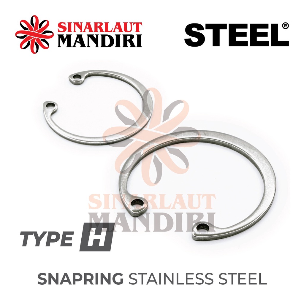 Snapring Type H (RRH) Stainless Steel / Snap Ring SS H 19