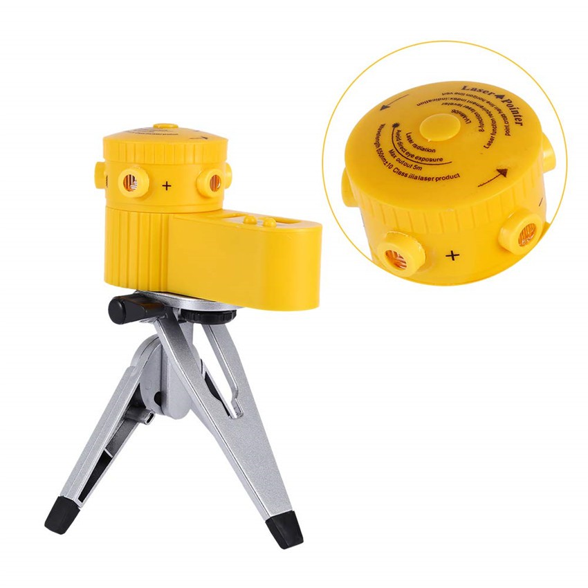 Laser Leveler Siku Laser Waterpass Kaki Tripod Siku Tukang Laser Level Siku Bangunan Ukur LV06 LV 06